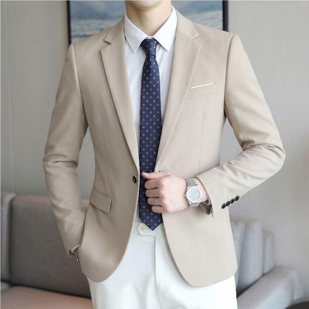 Men'S Grooming Brands - Blazer Masculino de Grife de Alta