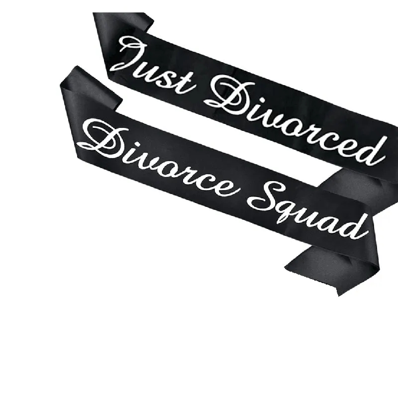 Men'S Grooming House - Just Divorced Squad Sash para Mulheres