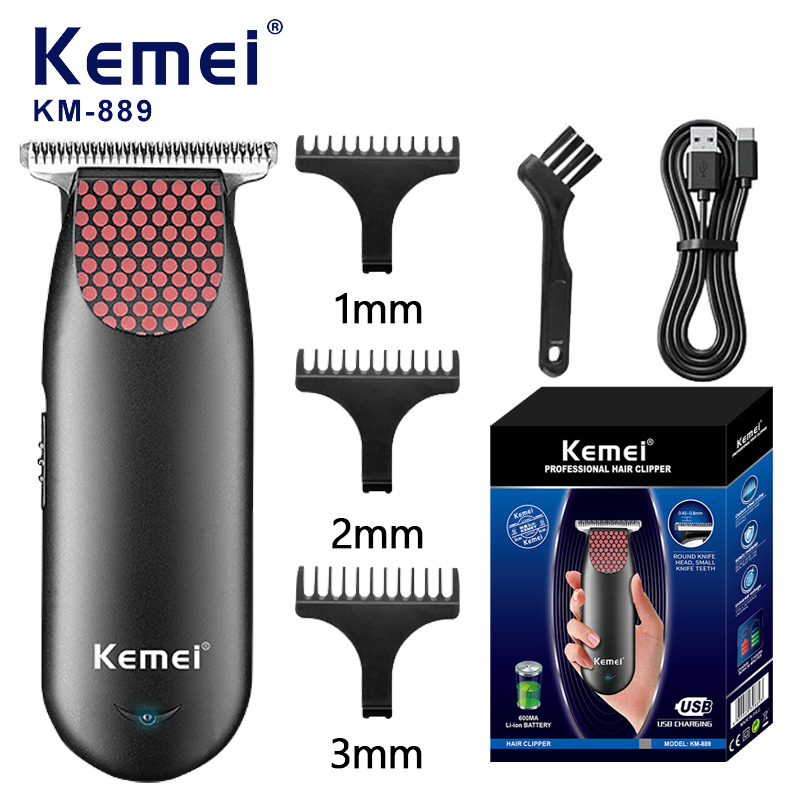 Kemei 889 profissional bolso s - Men'S Grooming Boxes avaliação e preço
