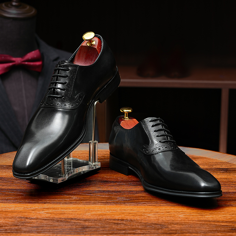 Dedo do pé apontado oxford sap - Men'S Grooming Oxford avaliação e preço