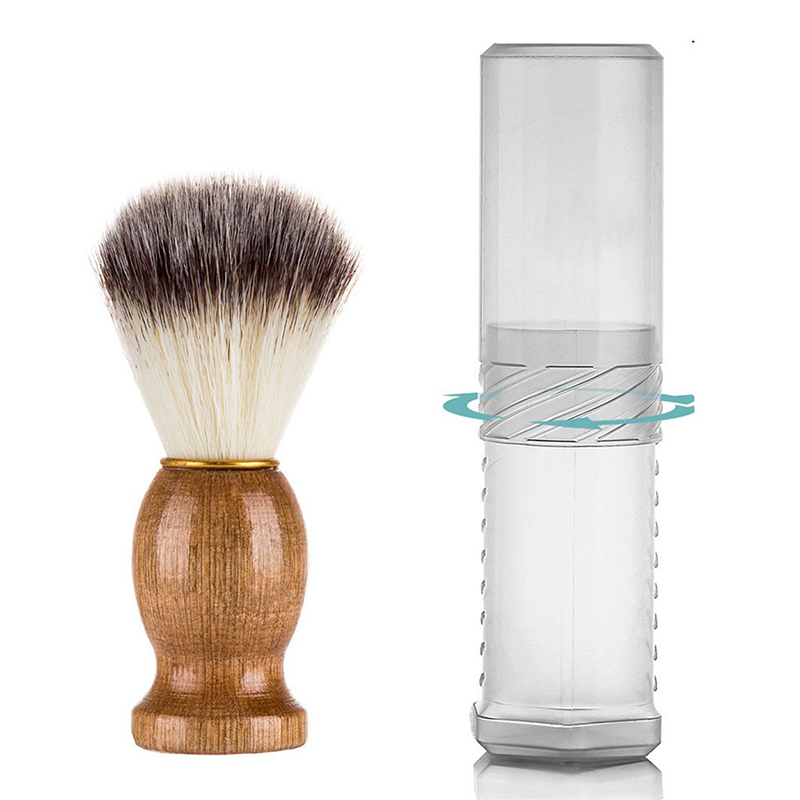 Barbear Brush Travel Case, ade - Shaving Brush Set avaliação e preço