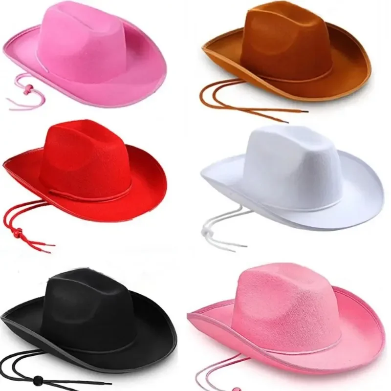Novo chapéu de cowboy de feltr - Men'S Grooming House avaliação e preço