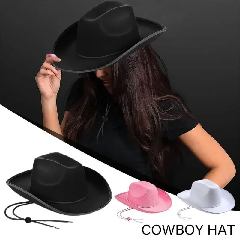Novo chapéu de cowboy de feltr - Men'S Grooming House avaliação e preço
