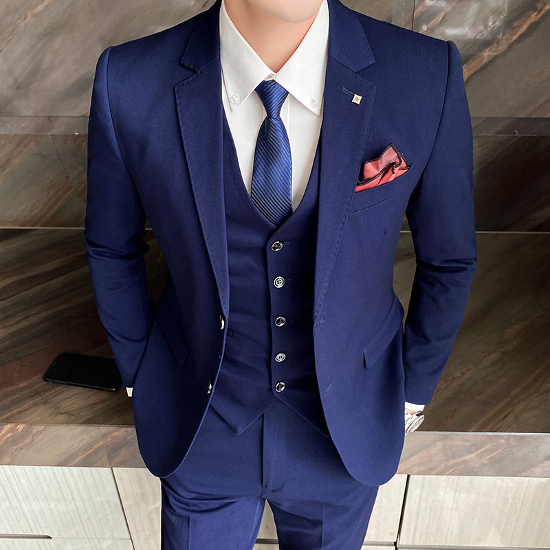 (Jaqueta + colete + calças) hi - Men'S Grooming Brands avaliação e preço