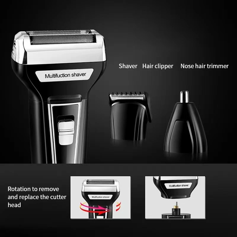 Kemei multifuncional à prova d - Men'S Grooming Boxes avaliação e preço