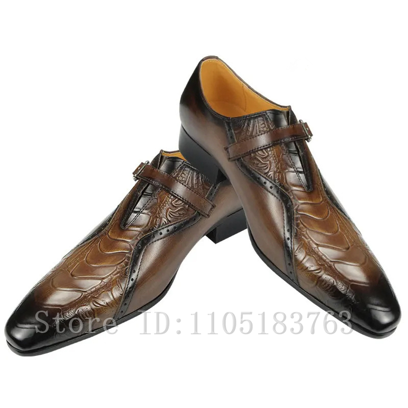 Sapatos de Couro Genuíno Mascu - Men'S Grooming Oxford avaliação e preço