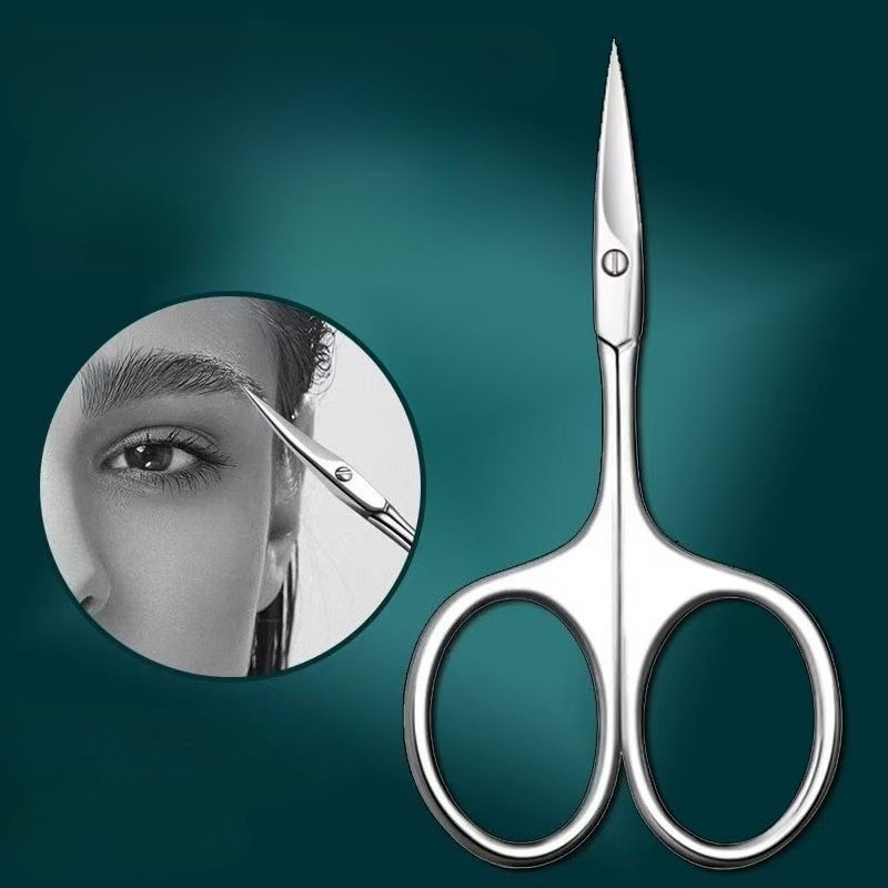 Tesoura de Sobrancelha com Lâm - Eyebrow Razor Trimmer avaliação e preço