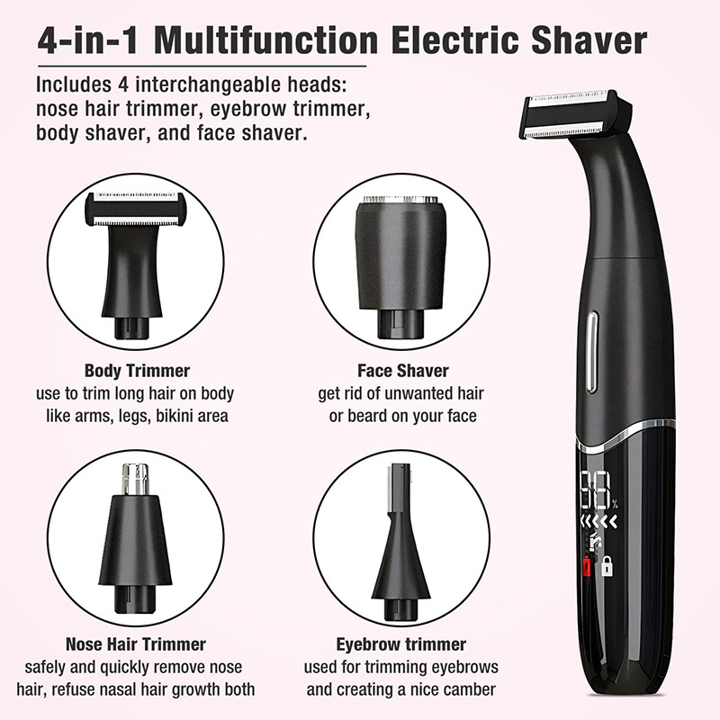 Áreas íntimas corte de cabelo  - Eyebrow Razor Trimmer avaliação e preço