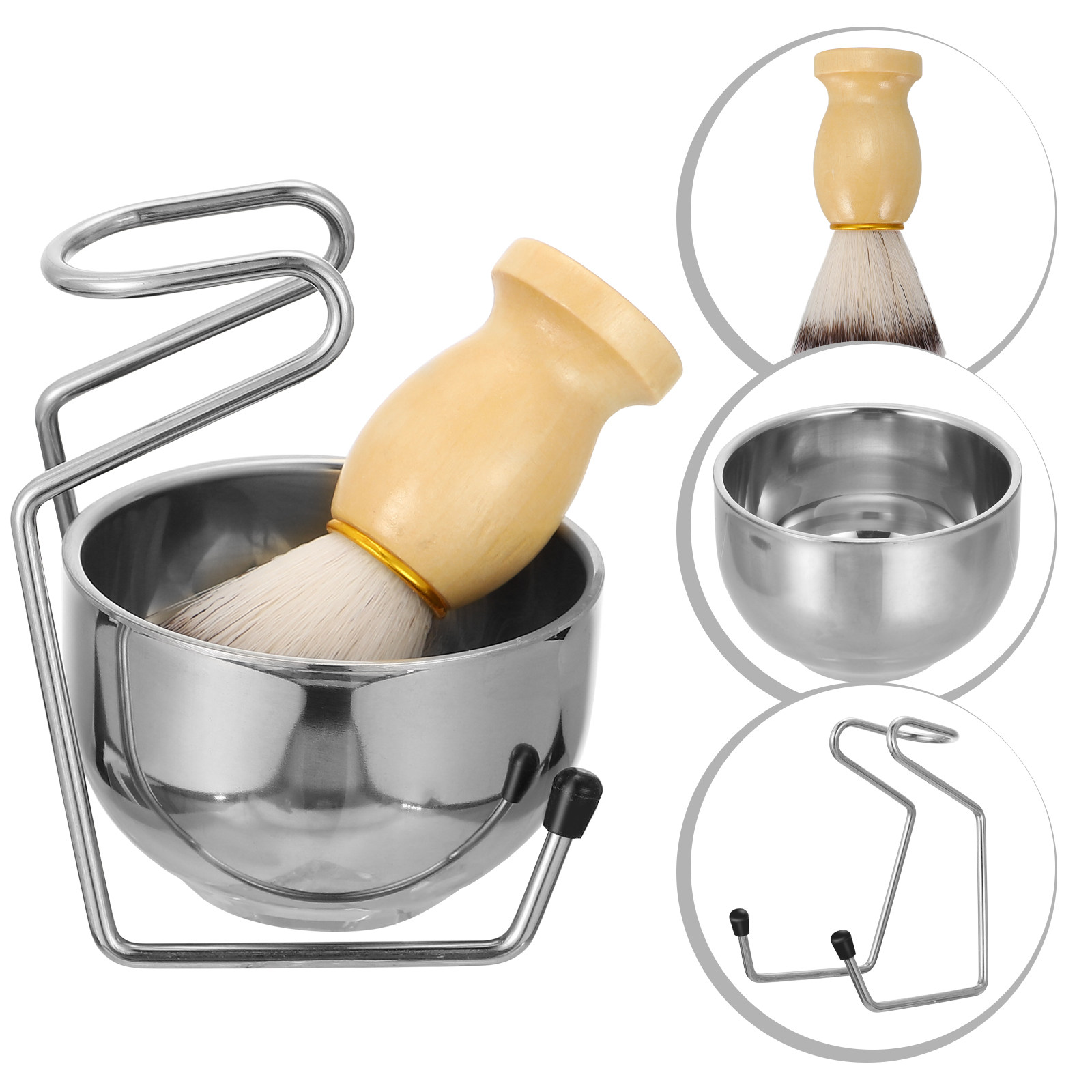 Conjunto de Escova de Barba em - Shaving Brush Set avaliação e preço