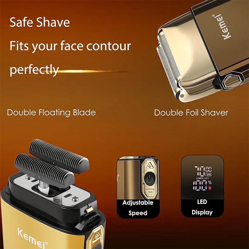Aparador de Cabelo Kemei KM-TX - Men'S Grooming Boxes avaliação e preço
